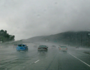 Defensive driving techniques can save lives in bad weather conditions. 