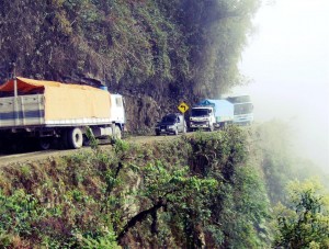 Do your research before driving along treacherous routes like Bolivia’s Yungas Road!