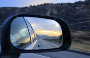 Checking your mirror multiple is an essential driving safety practice. 