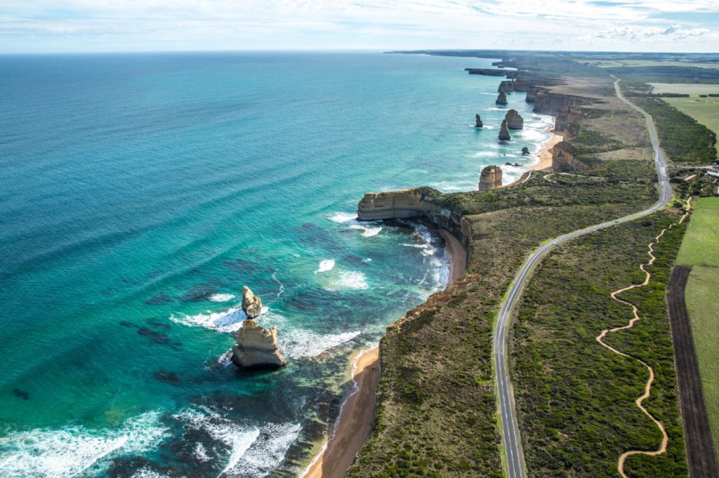 Car driving excursions along routes like Great Ocean Road in Australia bring lasting memories. 