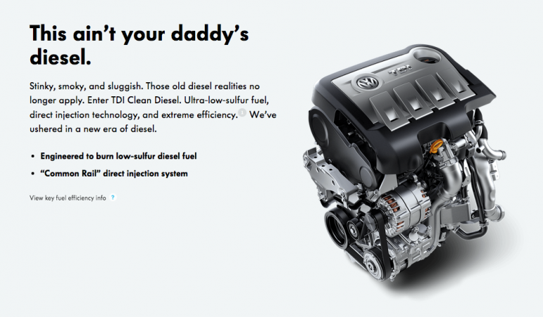 Volkswagen car ads have been heavily scrutinized following the clean diesel scandal. 